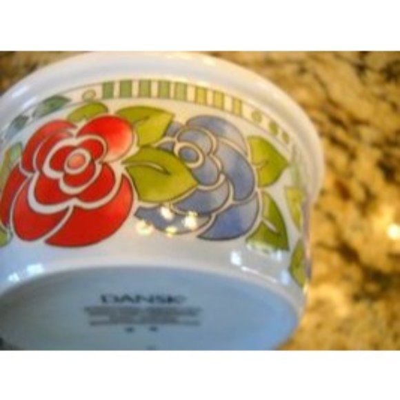 Dansk International Designs Danika Rose Fine China Small Soup Ice Cream Bowl - Picture 3 of 6